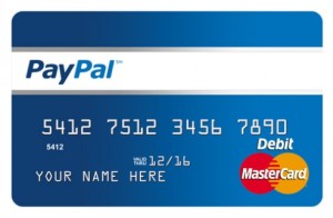 paypal mastercard prépayé