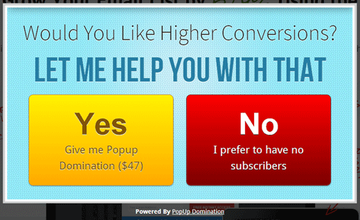 popup domination mailing list popup domination mailing list