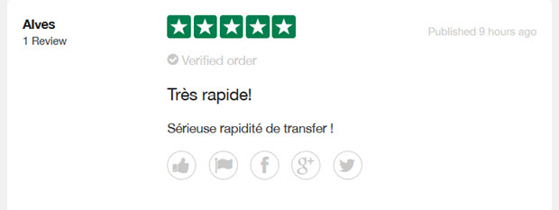 Avis clients 1 sur Worldremit Avis clients 1 sur Worldremit