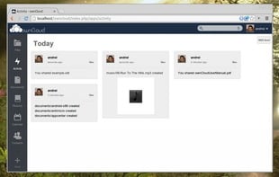activité owncloud 6 activité owncloud 6