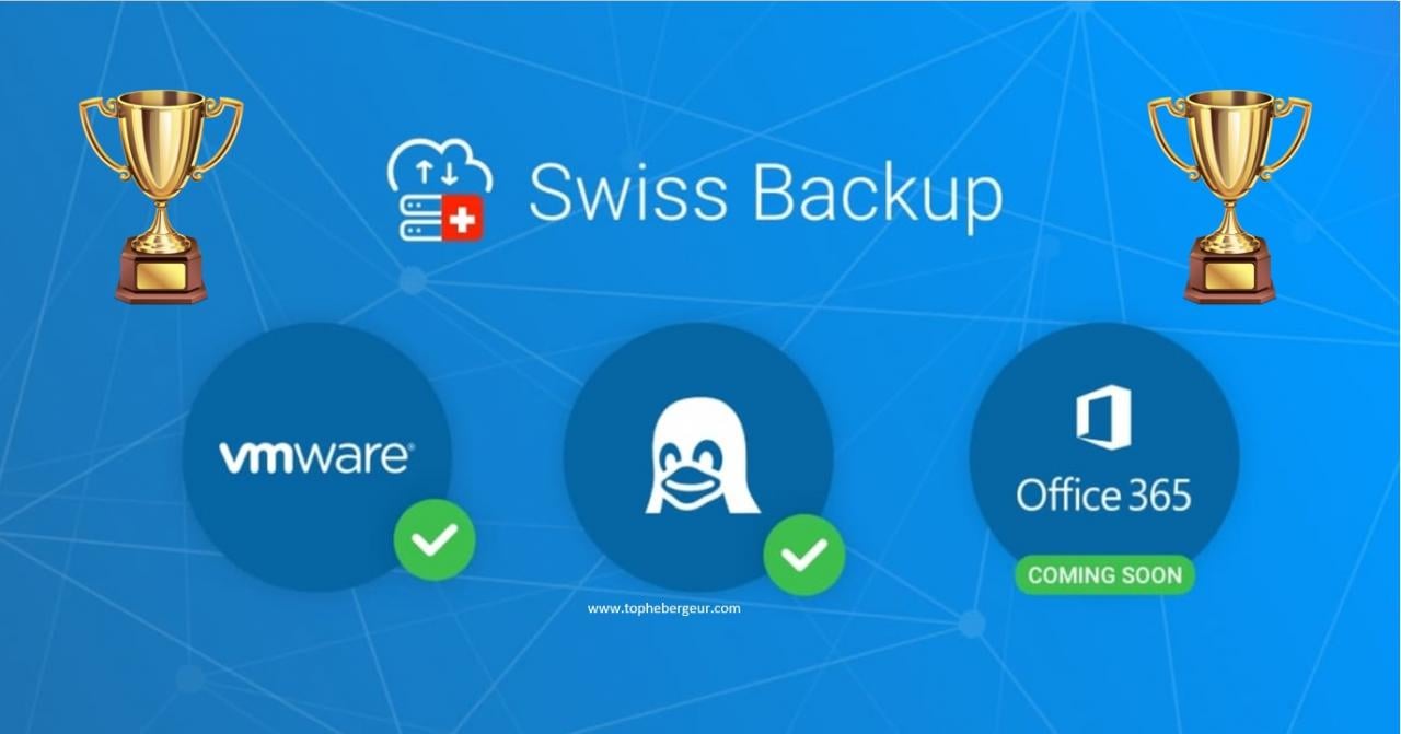 Swiss Backup met la barre haut
