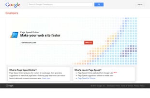 évaluer la vitesse de votre site avec pagespeed google page speed