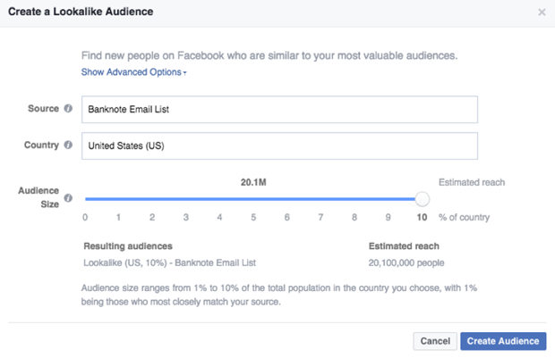 Audience en fonction du pays dans facebook Audience en fonction du pays dans facebook