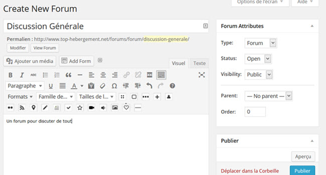 comment créer un nouveau forum bbpress dans wordpress comment créer un nouveau forum bbpress dans wordpress