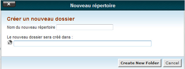 Comment créer un nouveau dossier dans le gestionnaire de fichier dans cPanel Comment créer un nouveau dossier dans le gestionnaire de fichier dans cPanel