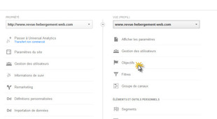 Objectif dans Google Analytique Objectif dans Google Analytique