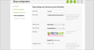 Installation manuelle de prestashop étape 4 Installation manuelle de prestashop étape 4