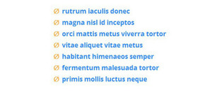 liste à puces wordpress avec caractère unicode différentes couleurs liste à puces wordpress avec caractère unicode différentes couleurs