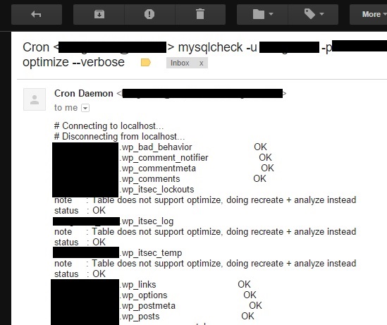 optimisation de la base de données Wordpress. optimisation de la base de données Wordpress.