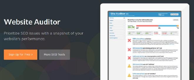 Outil analyse SEO Site Auditor