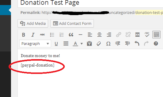 PaypalDonation Shortcode PaypalDonation Shortcode