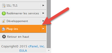 Gestion de Plugins dans WHM Gestion de Plugin dans WHM