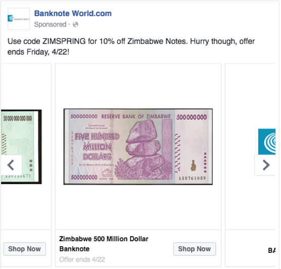 PublicitéMonnaie Zimbabwe Facebook-3 PublicitéMonnaie Zimbabwe Facebook -3