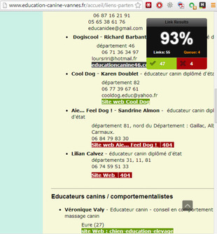 rechercher des liens brisé sur une page web rechercher des liens brisé sur une page web