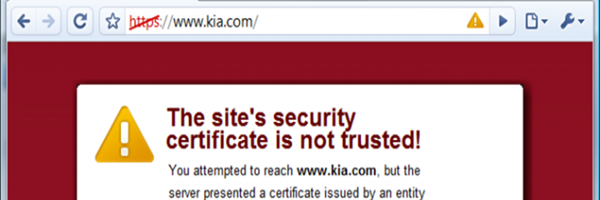 certificat ssl non fiable certificat ssl non fiable