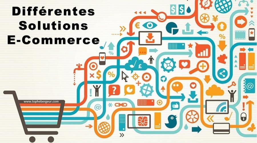 Différents types de solutions ecommerce