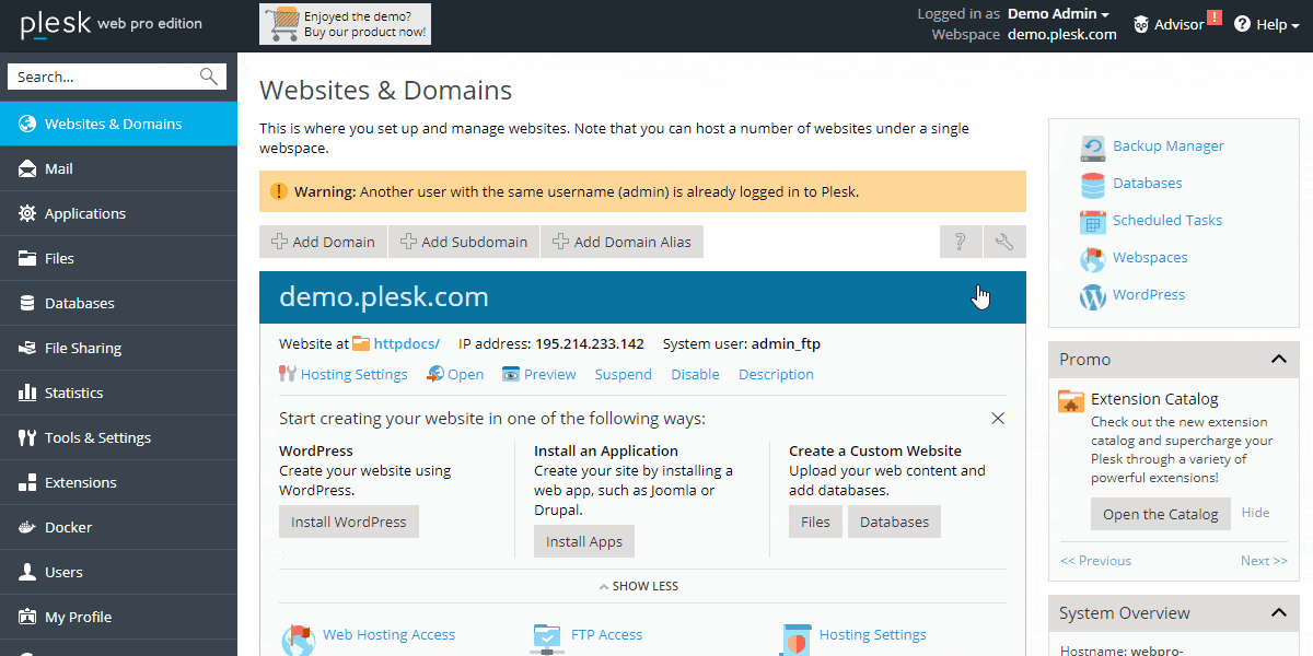 directadmin-vs-plesk directadmin-vs-plesk