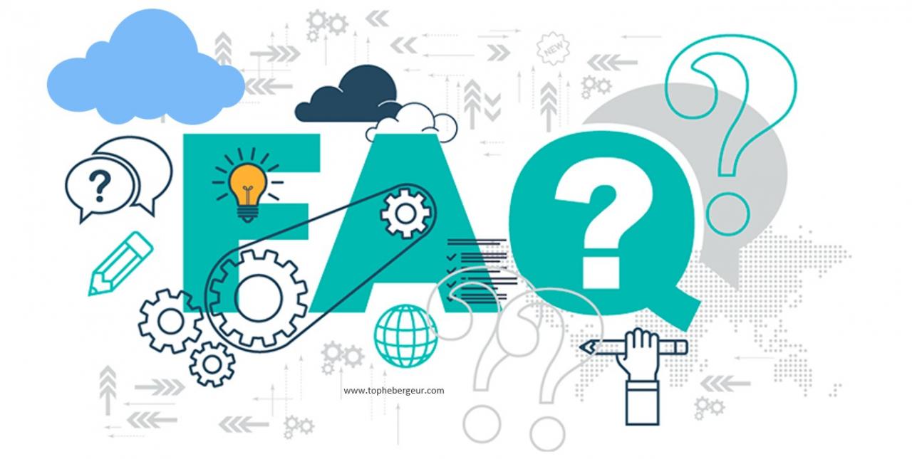 Foires aux questions hébergement cloud