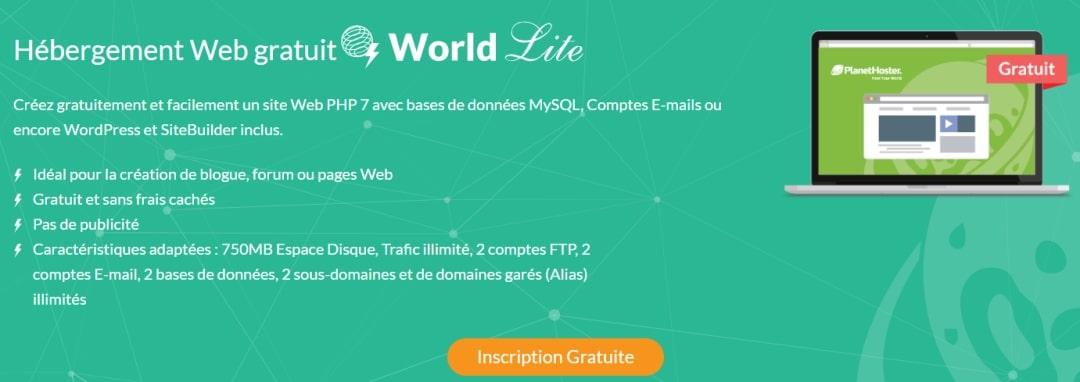 Hébergement de site Gratuit centre de données France et Canada