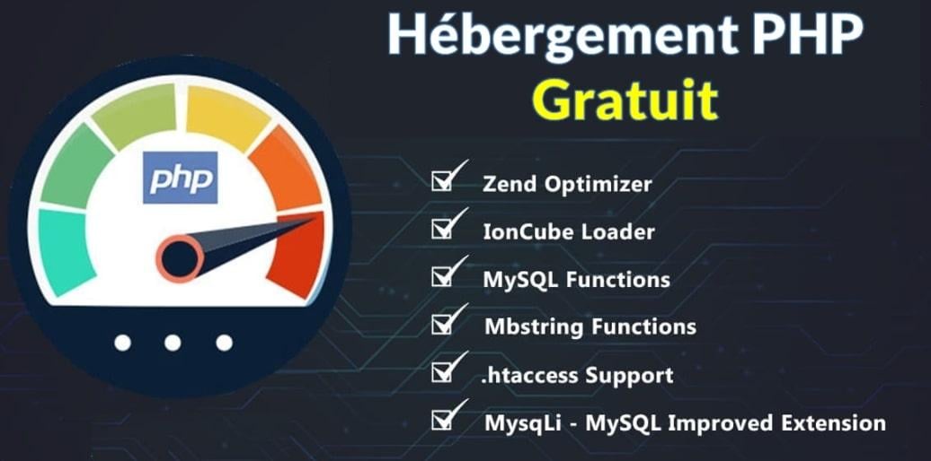 Hébergement PHP gratuit