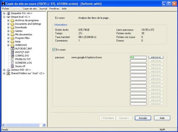 Tutoriel HTTrack-Website-Copier Comment utiliser HTTrack-Website-Copier