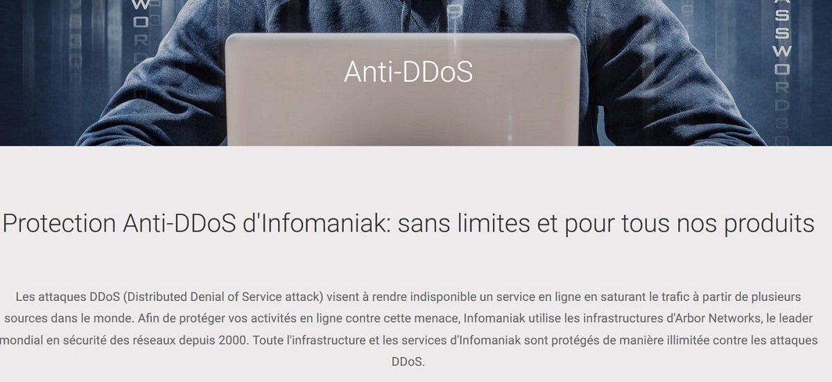 Infomaniak anti DDoS