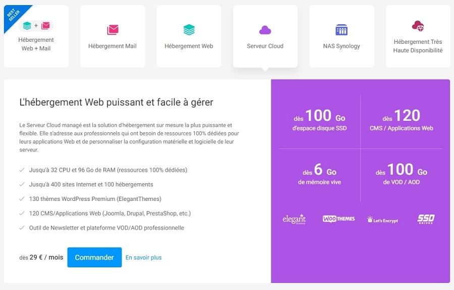 Serveur dédié Infomaniak