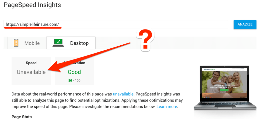 PageSpeed Insights de Google