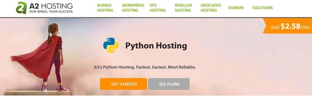 Meilleurs Hébergement Python sur serveur Ultra Rapide 2026