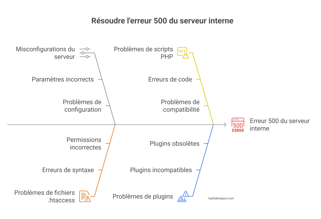 Corriger 500 error internal server