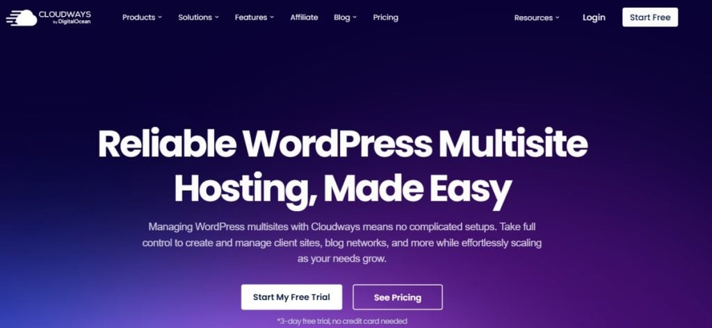 Cloudways WordPress hosting
