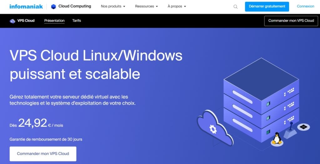 Infomaniak VPS Windows