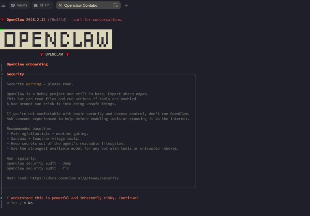 SSH Openclaw